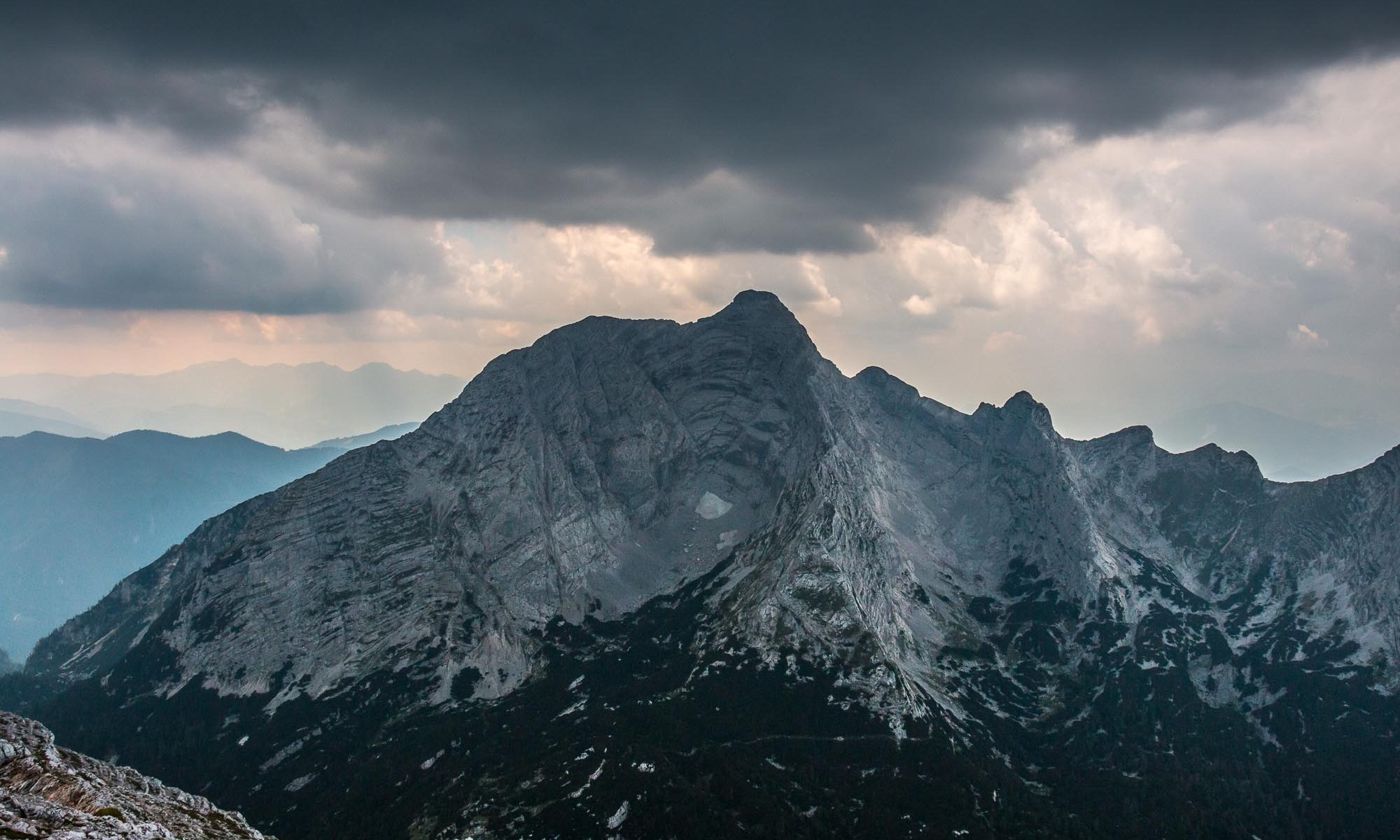 Blick auf das Hochtor vom Hochzinödl