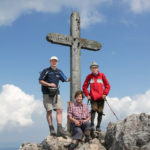 1760m, mit den Eltern am 15. August 2013, Aufstieg vom Mondsee über Eisenaueralm - Abstieg nach Sankt Wolfgang über Purtschellersteig