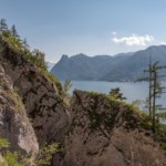 Traunseeblick Weg zum Naturfreundesteig