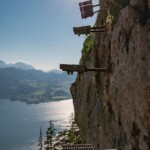 Himmelstreppe beim Aufstieg am Naturfreundesteig