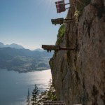 Himmelstreppe beim Aufstieg am Naturfreundesteig