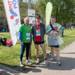 Linz Viertelmarathon 2015 Karl, Andreas, Sebastian am 19. April