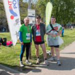 Linz Viertelmarathon 2015 Karl, Andreas, Sebastian am 19. April