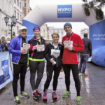 Linzer Silvesterlauf 2018 mit Karl, Lisa und Christina am 31. Dezember