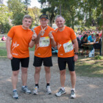 Wachau Staffelmarathon 2015 Sebastian, Andreas, Karl; zum ersten mal im "Stegh" Dress am 13. September