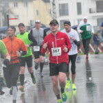 Welser Halbmarathon 2017 der Segen kam durch den Regen, am 19. März