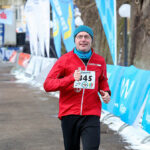 Welser Halbmarathon 2018 bei Schnee und -3°C waren es verschärfte Bedingungen, am 18. März