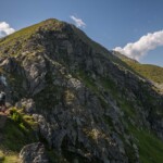 Schafspitze im Hintergrund der Deneck