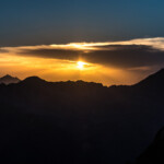 Großer Knallstein Sonnenuntergang