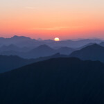 Sonnenaufgang am Deneck