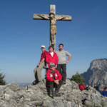 mit den Eltern und Toni am 22. November 2009