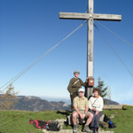 mit den Eltern am 26. Oktober 2008