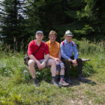 mit den Eltern am 17. Juli 2014