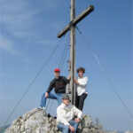 mit den Eltern am 9. April 2007