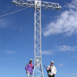 mit Papa am 3. September 2006