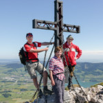 mit den Eltern am 8. Mai 2011