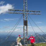 mit Papa am 18. August 2008