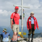 mit Papa am 15. August 2007